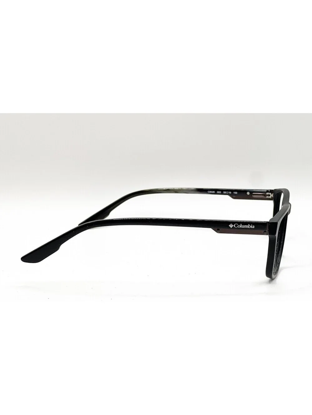 Columbia C8026 002 Matte Black Rectangle Authentic Eyeglass Frames 58-19